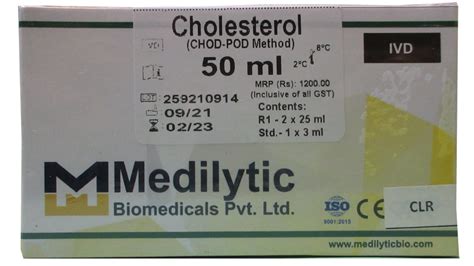 LIQUID CHOLESTEROL (CHOD/POD method) .